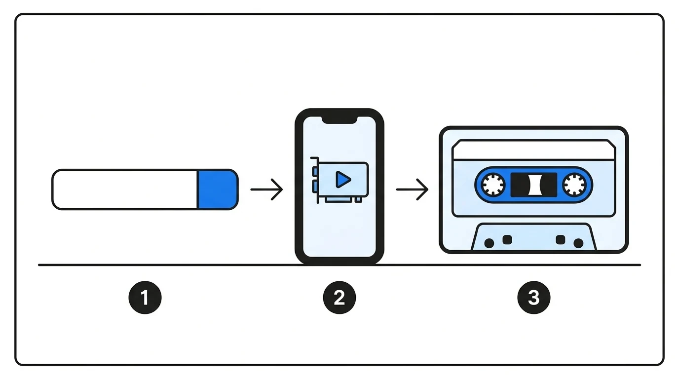 Convert a Facebook video to MP3 in three steps